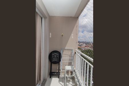 Varanda da Sala de apartamento à venda com 2 quartos, 55m² em Vila Santana, São Paulo