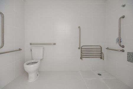 Banheiro de kitnet/studio à venda com 1 quarto, 31m² em Morumbi, São Paulo