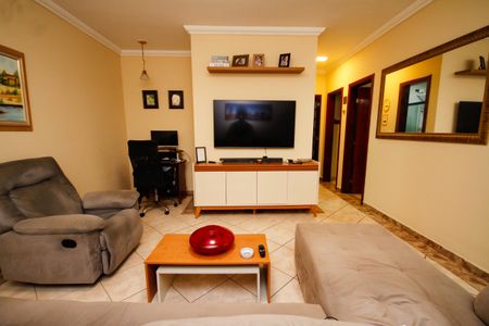 Sala de apartamento para alugar com 2 quartos, 125m² em Guilhermina, Praia Grande