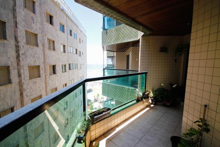 Varanda de apartamento para alugar com 2 quartos, 125m² em Guilhermina, Praia Grande