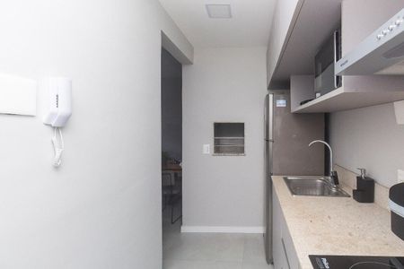 Cozinha  de apartamento para alugar com 1 quarto, 40m² em Partenon, Porto Alegre