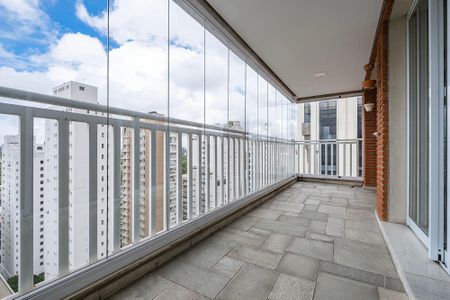 Varanda de apartamento para alugar com 2 quartos, 167m² em Jardim Paulista, São Paulo