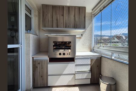 Varanda  de apartamento à venda com 3 quartos, 91m² em Recreio dos Bandeirantes, Rio de Janeiro