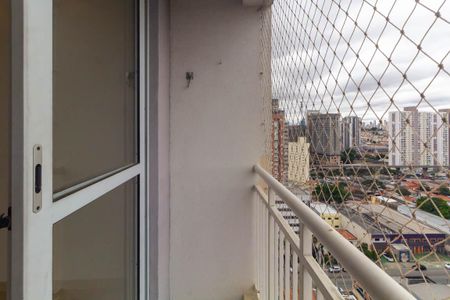 Varanda da Sala de apartamento para alugar com 2 quartos, 48m² em Parque da Vila Prudente, São Paulo
