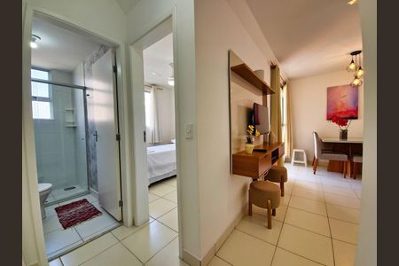 Sala de apartamento para alugar com 2 quartos, 56m² em Jardim Guanabara, Belo Horizonte