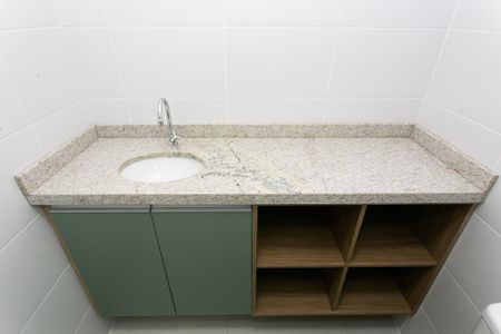 Studio para alugar com 24m², 1 quarto e sem vaga Studio para alugar com 24m², 1 quarto e sem vagaBanheiro