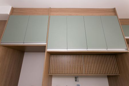 Cozinha de kitnet/studio para alugar com 1 quarto, 24m² em Tatuapé, São Paulo