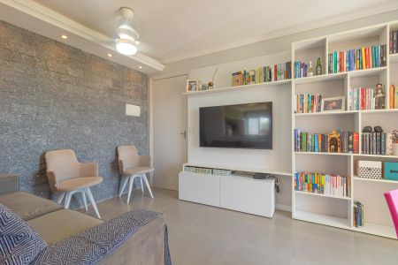 Sala de apartamento para alugar com 2 quartos, 57m² em Igara, Canoas