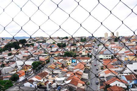 Apartamento à venda com 56m², 2 quartos e 1 vagaDetalhe - Vista da Varanda da Sala e Sala de Jantar