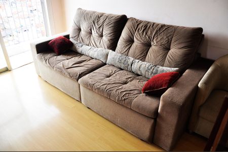 Apartamento à venda com 56m², 2 quartos e 1 vagaDetalhe - Sala e Sala de Jantar