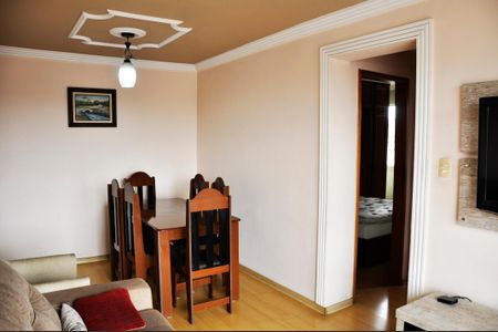 Apartamento à venda com 56m², 2 quartos e 1 vagaDetalhe - Sala e Sala de Jantar