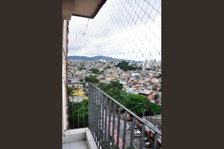 Apartamento à venda com 56m², 2 quartos e 1 vagaDetalhe - Varanda da Sala e Sala de Jantar