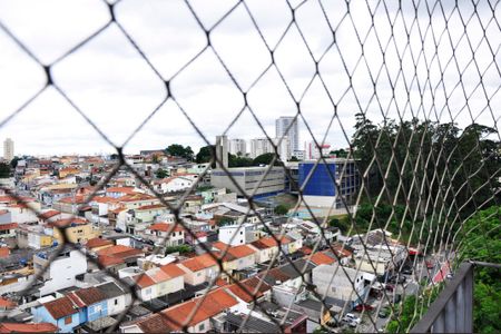 Apartamento à venda com 56m², 2 quartos e 1 vagaDetalhe - Vista da Varanda da Sala e Sala de Jantar