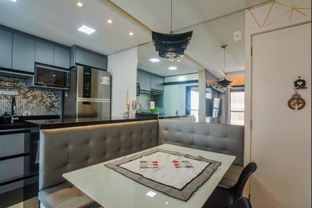 Sala de apartamento à venda com 2 quartos, 59m² em Parque das Nações, Santo André