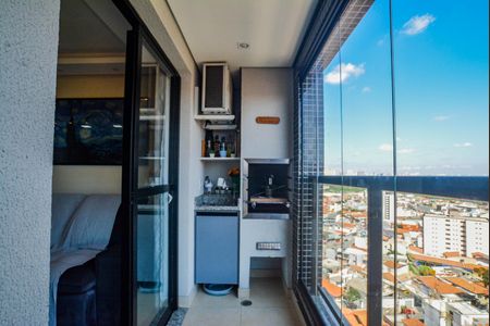 Varanda da Sala de apartamento à venda com 2 quartos, 59m² em Parque das Nações, Santo André