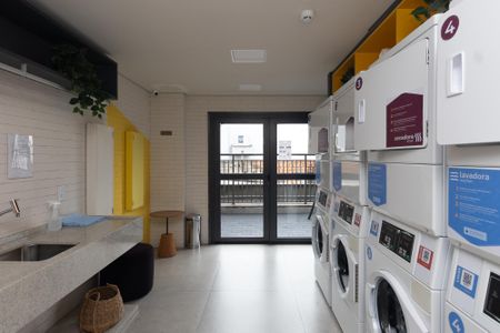 Apartamento para alugar com 30m², 1 quarto e sem vagaLavanderia