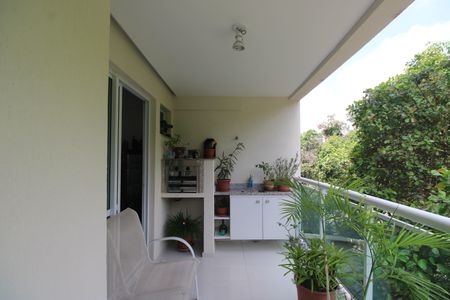 Sala - Varanda de apartamento à venda com 3 quartos, 94m² em Freguesia (jacarepaguá), Rio de Janeiro