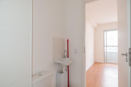 Studio para alugar com 24m², 1 quarto e sem vaga Studio para alugar com 24m², 1 quarto e sem vagaBanheiro