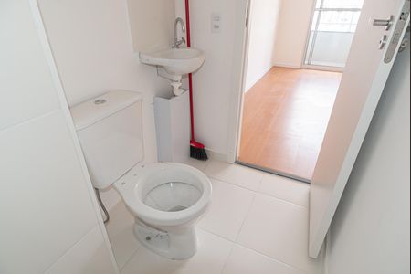 Studio para alugar com 24m², 1 quarto e sem vaga Studio para alugar com 24m², 1 quarto e sem vagaBanheiro