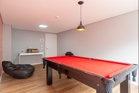 Studio para alugar com 24m², 1 quarto e sem vaga Studio para alugar com 24m², 1 quarto e sem vagaÁrea comum - Sala de Jogos