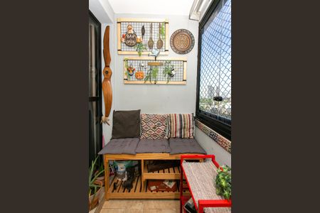 Varanda da Sala de apartamento à venda com 3 quartos, 67m² em Vila Esperança, São Paulo