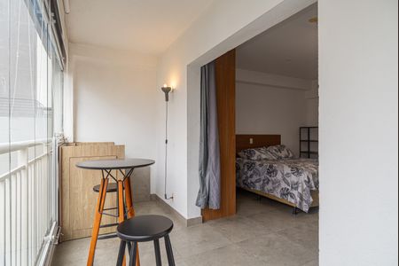 Varanda do Quarto de kitnet/studio à venda com 1 quarto, 45m² em Centro Histórico de São Paulo, São Paulo