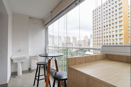 Varanda do Quarto de kitnet/studio à venda com 1 quarto, 45m² em Centro Histórico de São Paulo, São Paulo