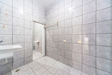 Área de Serviço de casa para alugar com 1 quarto, 80m² em Cata Preta, Santo André