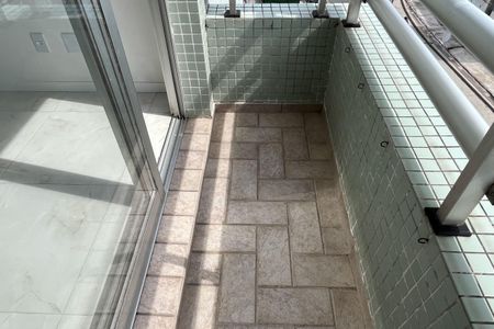 Varanda da Sala de apartamento para alugar com 2 quartos, 104m² em Encruzilhada, Santos