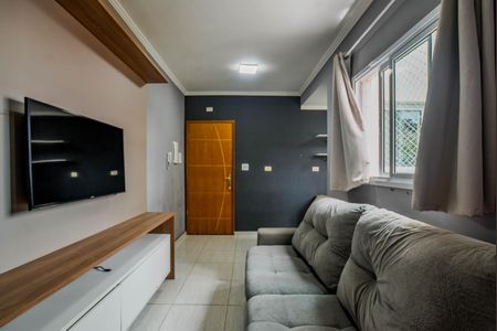 Sala de apartamento para alugar com 2 quartos, 76m² em Jardim Stetel, Santo André