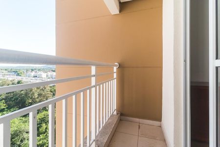 Sacada da Sala de apartamento para alugar com 2 quartos, 67m² em Cezar de Souza, Mogi das Cruzes