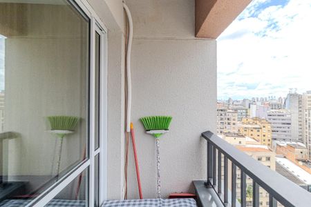 Apartamento para alugar com 24m², 1 quarto e sem vagaVaranda