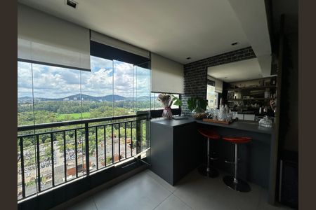 Varanda da Sala de apartamento para alugar com 2 quartos, 63m² em Alphaville Empresarial, Barueri