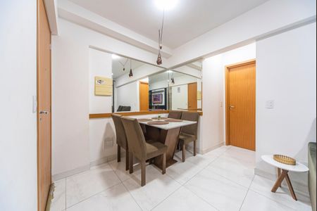 Sala de apartamento para alugar com 1 quarto, 37m² em Vila Assunção, Santo André