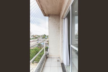 Varanda da Sala de apartamento para alugar com 2 quartos, 48m² em Vila Princesa Isabel, São Paulo