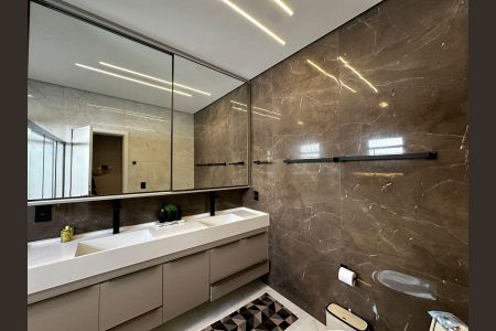 Casa de condomínio para alugar com 420m², 3 quartos e 4 vagasbanheiro