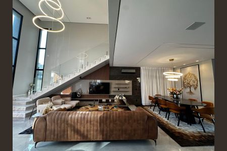 Casa de condomínio para alugar com 420m², 3 quartos e 4 vagasSala