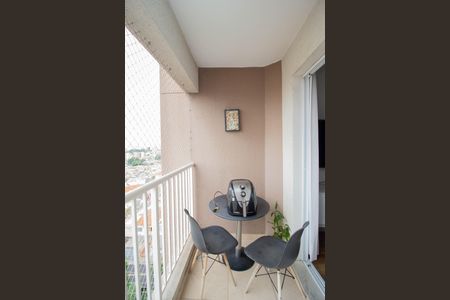 Varanda da Sala de apartamento para alugar com 2 quartos, 54m² em Vila Siqueira (zona Norte), São Paulo