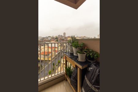 Varanda da Sala de apartamento para alugar com 2 quartos, 48m² em Penha de França, São Paulo