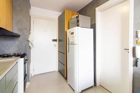 Cozinha de apartamento para alugar com 1 quarto, 25m² em Água Branca, São Paulo