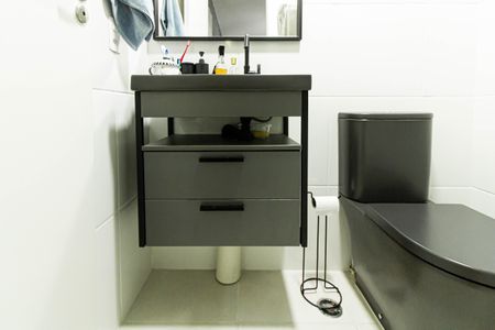 Apartamento à venda com 25m², 1 quarto e sem vagaBanheiro da Suíte
