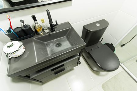 Apartamento à venda com 25m², 1 quarto e sem vagaBanheiro da Suíte