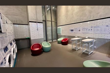 Studio à venda com 67m², 1 quarto e 1 vagaLavanderia