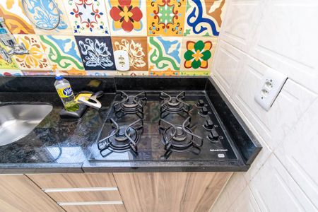 Apartamento para alugar com 44m², 1 quarto e sem vaga Apartamento para alugar com 44m², 1 quarto e sem vagaCozinha - Cooktop