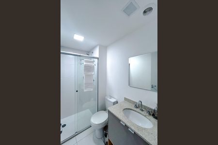 Banheiro de apartamento para alugar com 1 quarto, 25m² em Tatuapé, São Paulo