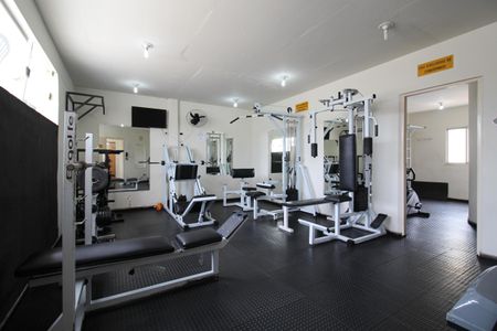 Studio para alugar com 34m², 1 quarto e 1 vaga Studio para alugar com 34m², 1 quarto e 1 vagaÁrea comum - Academia