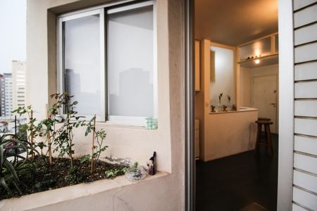 Studio para alugar com 34m², 1 quarto e 1 vaga Studio para alugar com 34m², 1 quarto e 1 vagaVaranda