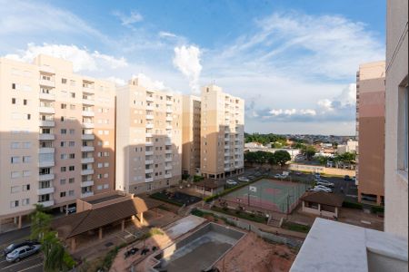 Sacada da Sala de apartamento para alugar com 2 quartos, 64m² em Jardim do Lago, Campinas
