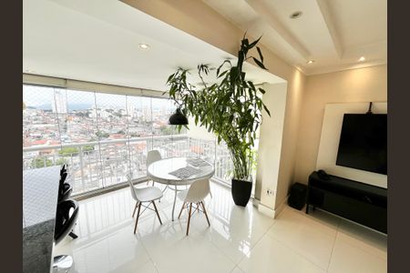 Varanda da Sala de apartamento à venda com 3 quartos, 110m² em Lauzane Paulista, São Paulo