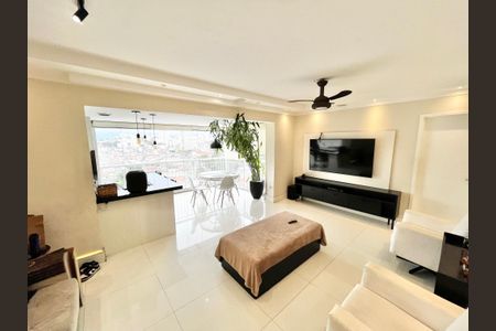 Sala de apartamento à venda com 3 quartos, 110m² em Lauzane Paulista, São Paulo